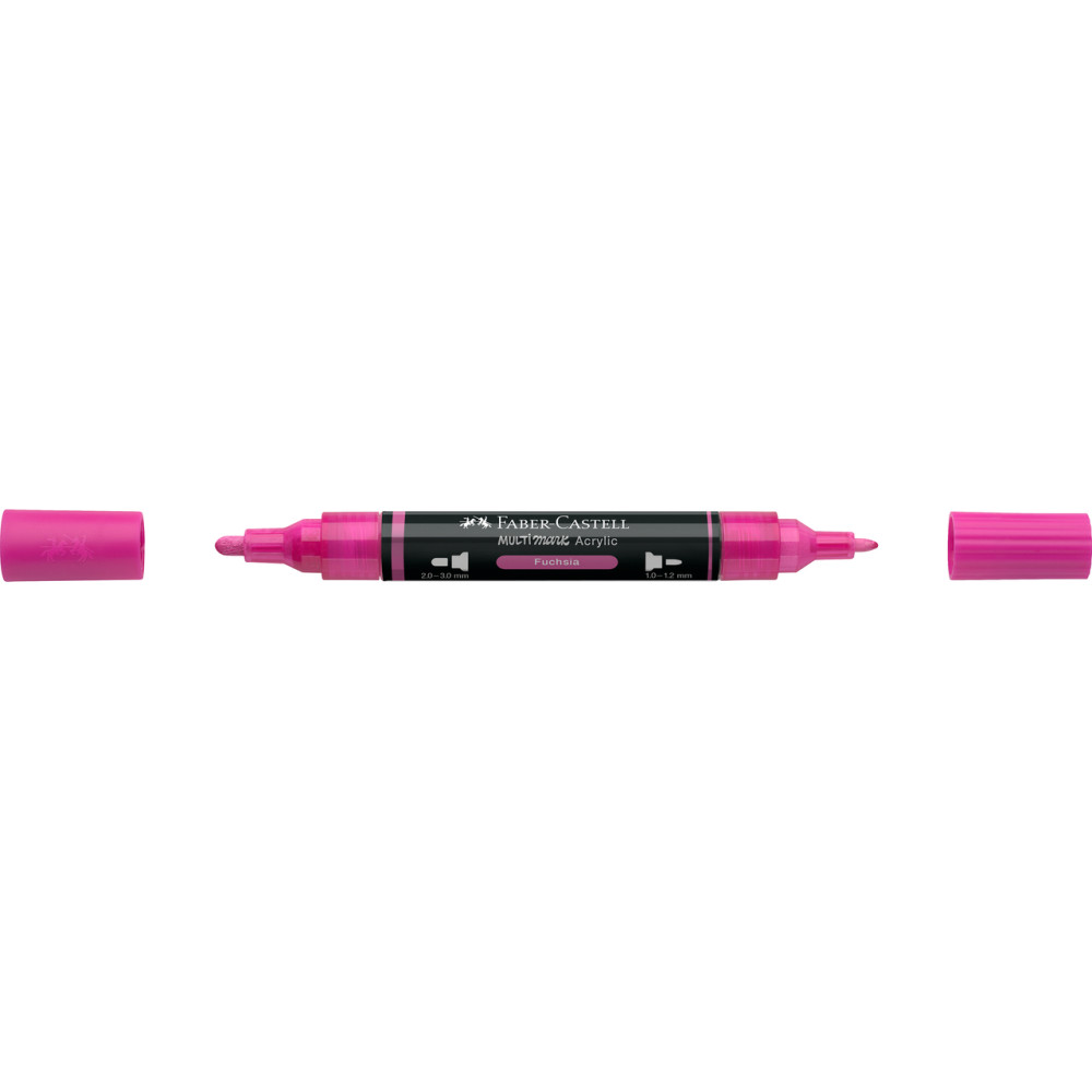 Marker akrylowy Multimark - Faber-Castell - 125 Fuchsia