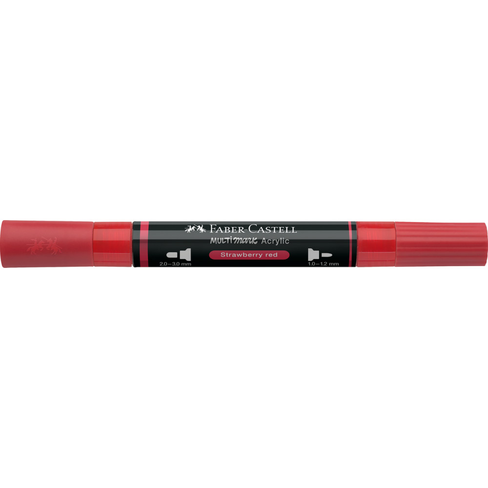 Multimark acrylic marker - Faber-Castell - 219 Strawberry Red