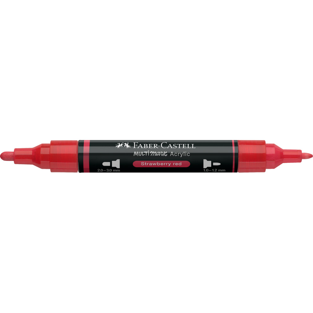 Multimark acrylic marker - Faber-Castell - 219 Strawberry Red