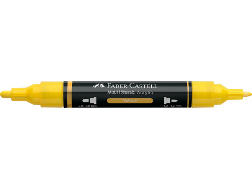 Multimark acrylic marker - Faber-Castell - 108 Yellow
