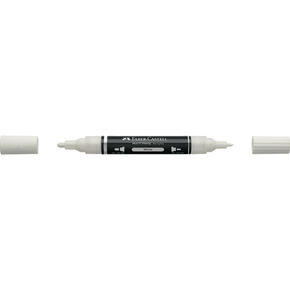 Marker akrylowy Multimark - Faber-Castell - 100 White