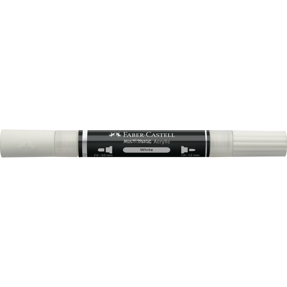 Multimark acrylic marker - Faber-Castell - 101 White