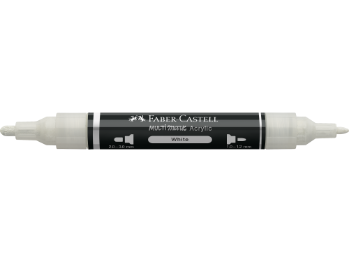 Marker akrylowy Multimark - Faber-Castell - 100 White