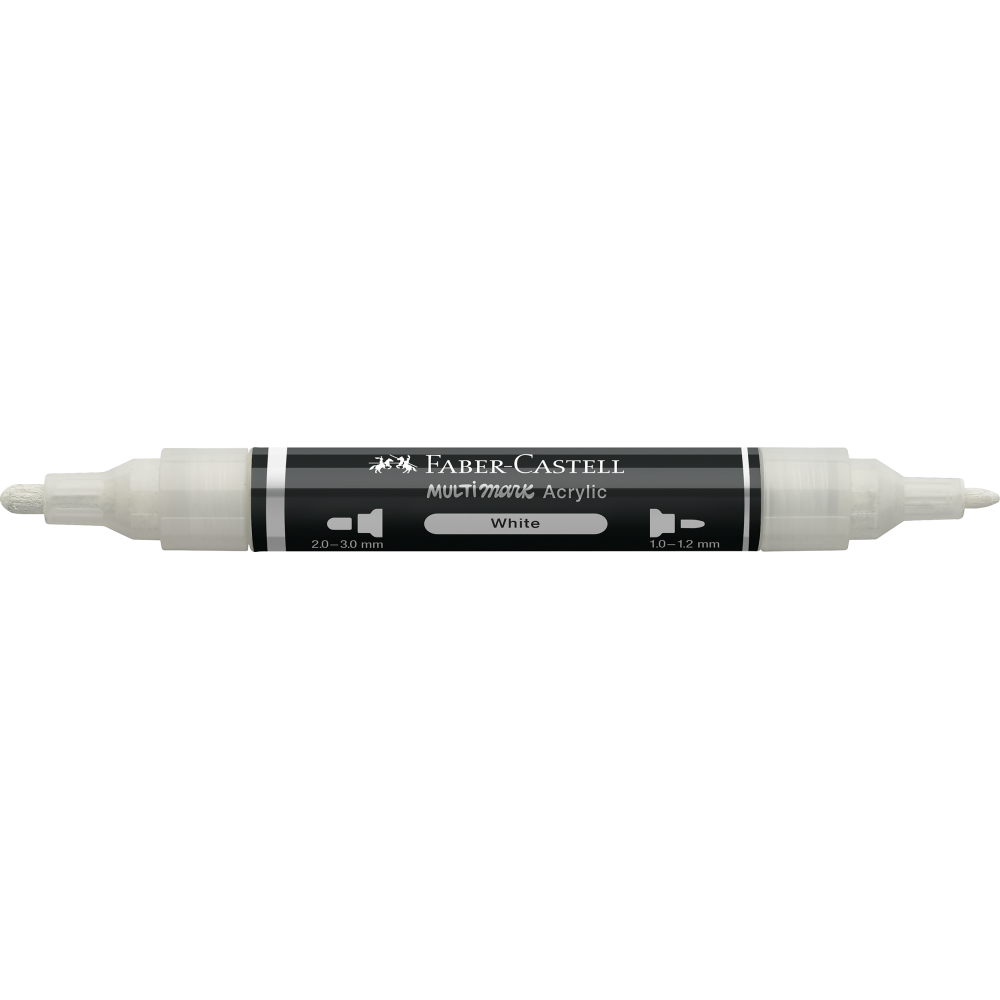 Marker akrylowy Multimark - Faber-Castell - 100 White
