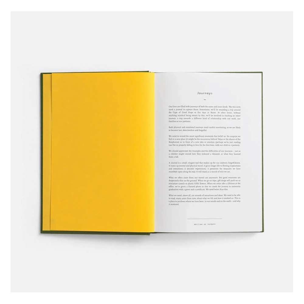Notatnik Writing as Therapy Journeys - The School of Life - 192 strony