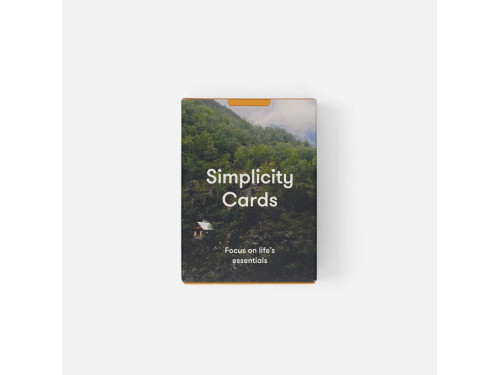 Karty do do samorozwoju Simplicity - The School of Life - 52 szt.