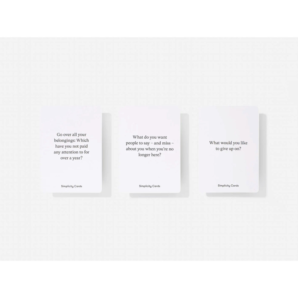 Simplicity Cards - The School of Life - 52 pcs