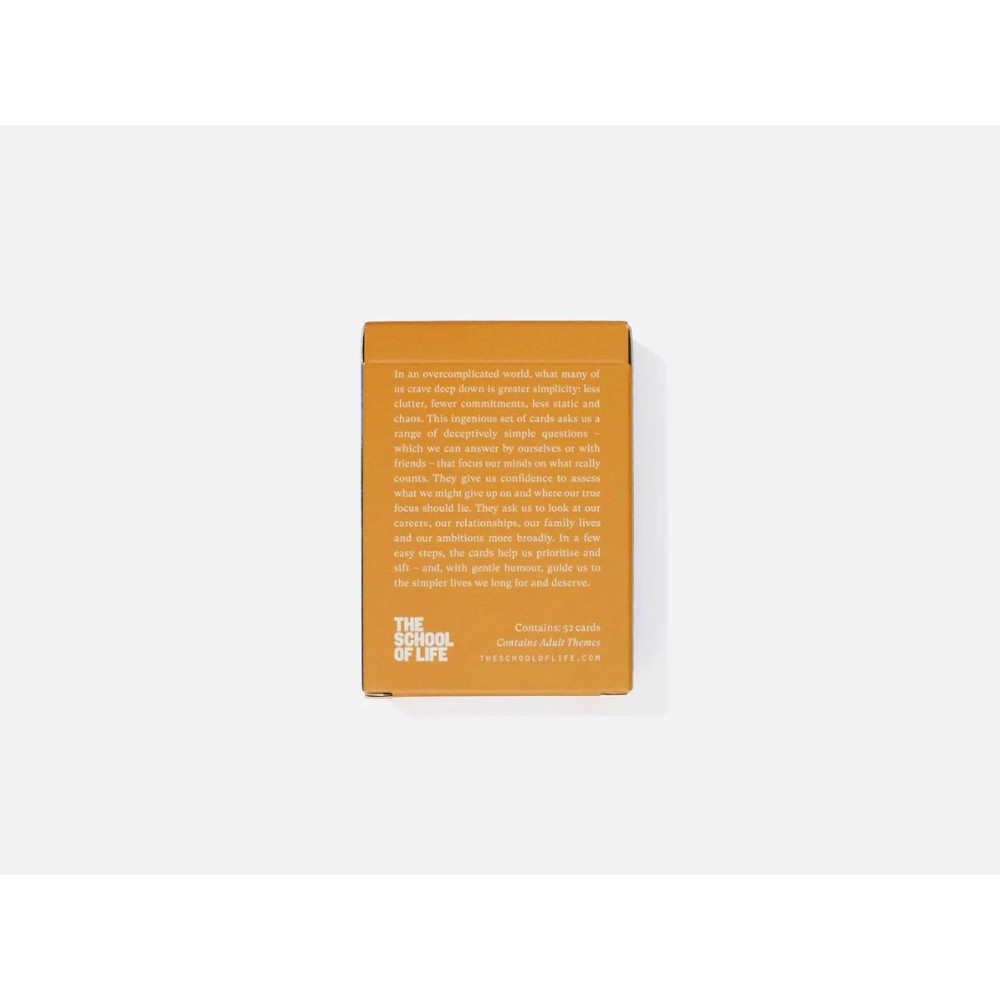 Simplicity Cards - The School of Life - 52 pcs