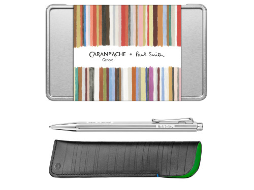 Special Edition Paul Smith Ecridor ballpoint pen with case - Caran d'Ache