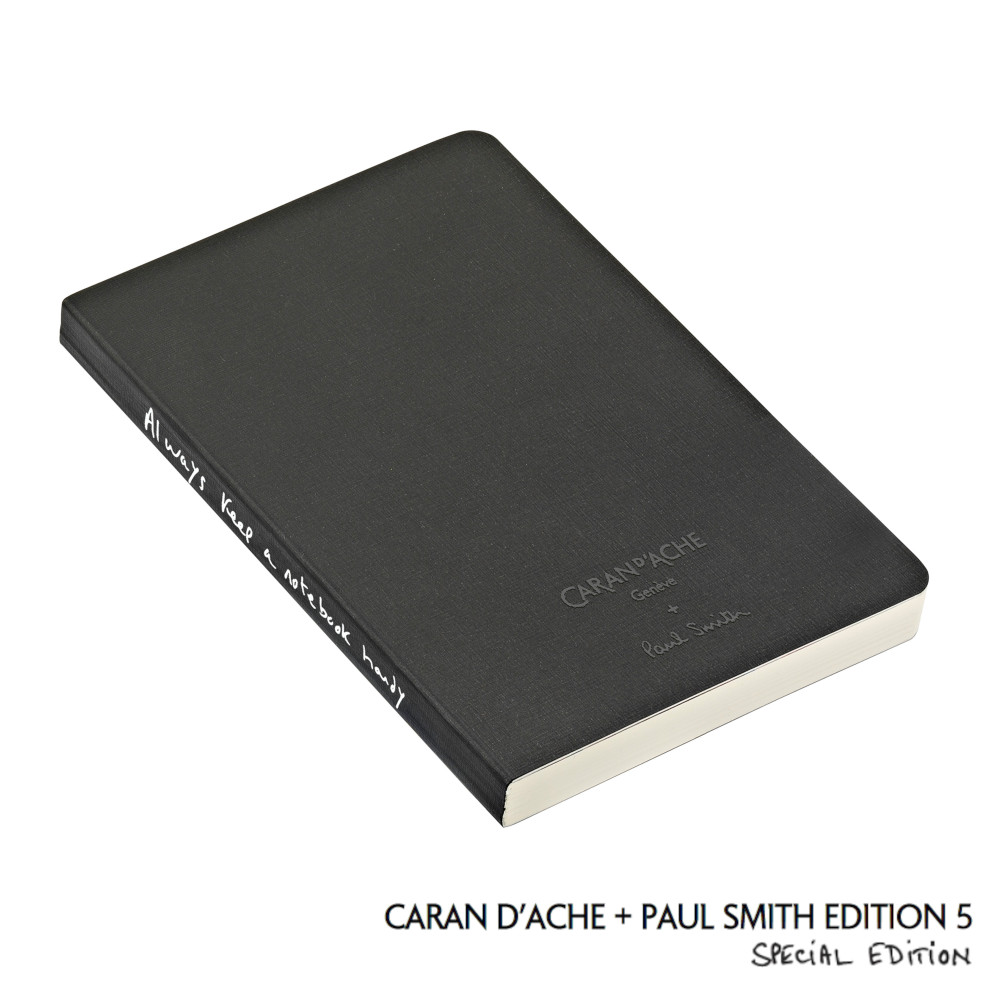Special Edition Paul Smith dotted notebook A6 - Caran d'Ache - Black