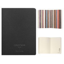 Notatnik w kropki Special Edition Paul Smith A6 - Caran d'Ache - czarny