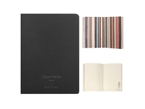 Special Edition Paul Smith dotted notebook A6 - Caran d'Ache - Black