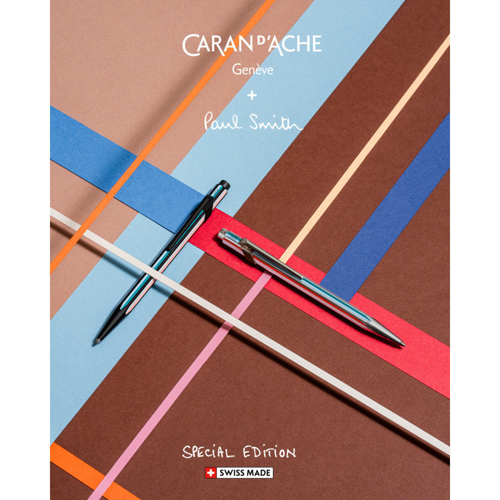Mechanical pencil 844 Paul Smith Special Edition - Caran d'Ache - Silver 0,5 mm