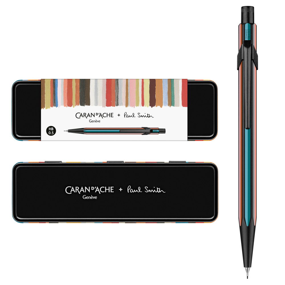 Mechanical pencil 844 Paul Smith Special Edition - Caran d'Ache - Black 0,5 mm