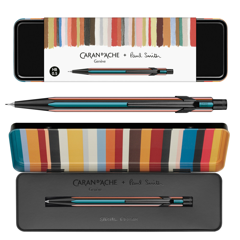 Mechanical pencil 844 Paul Smith Special Edition - Caran d'Ache - Black 0,5 mm