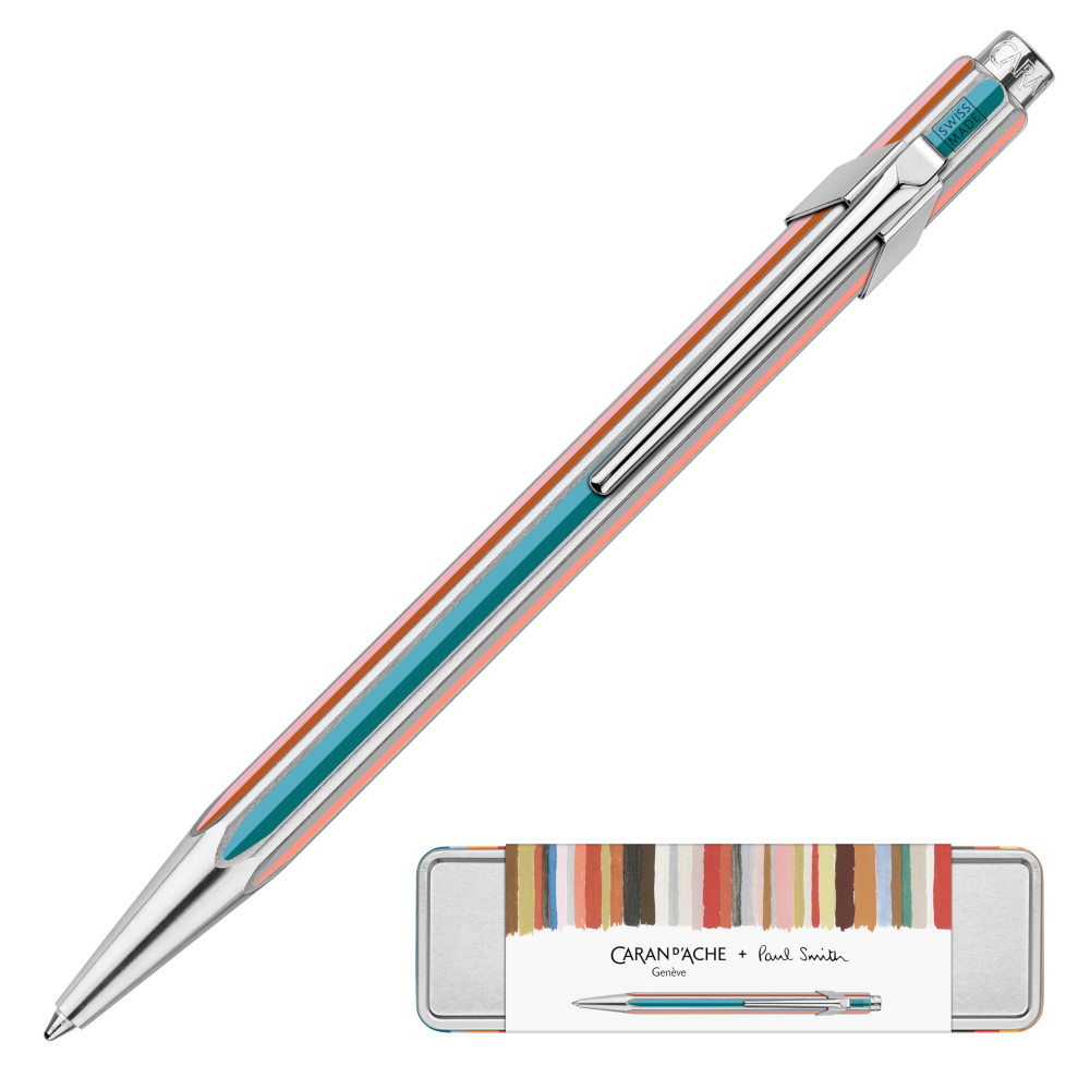 849 ballpoint pen Paul Smith Special Edition - Caran d'Ache - Silver