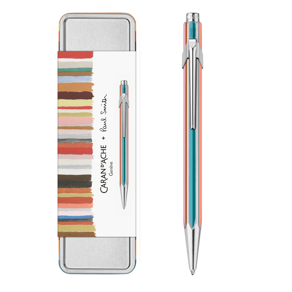849 ballpoint pen Paul Smith Special Edition - Caran d'Ache - Silver