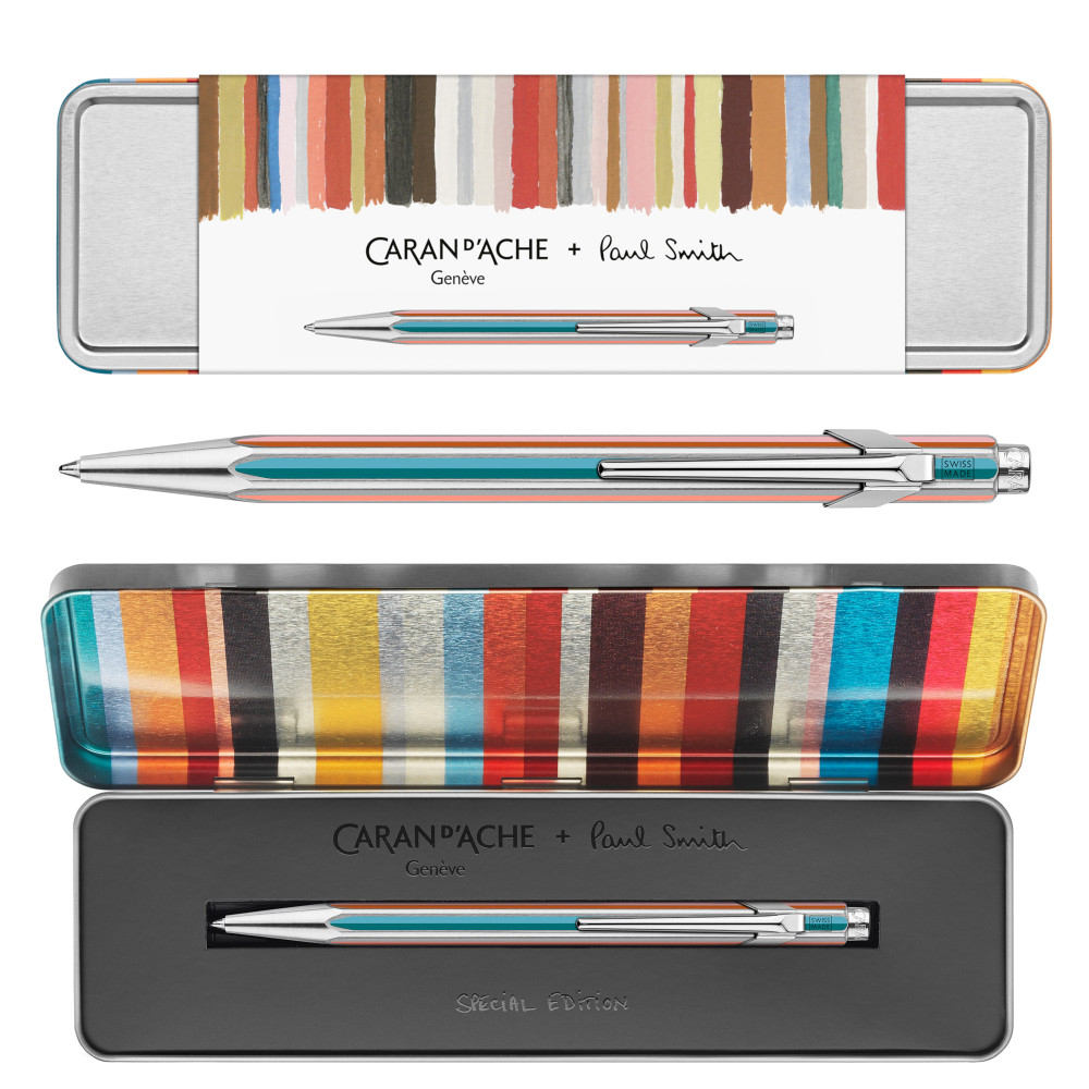 Długopis 849 Special Edition Paul Smith w etui - Caran d'Ache - Silver