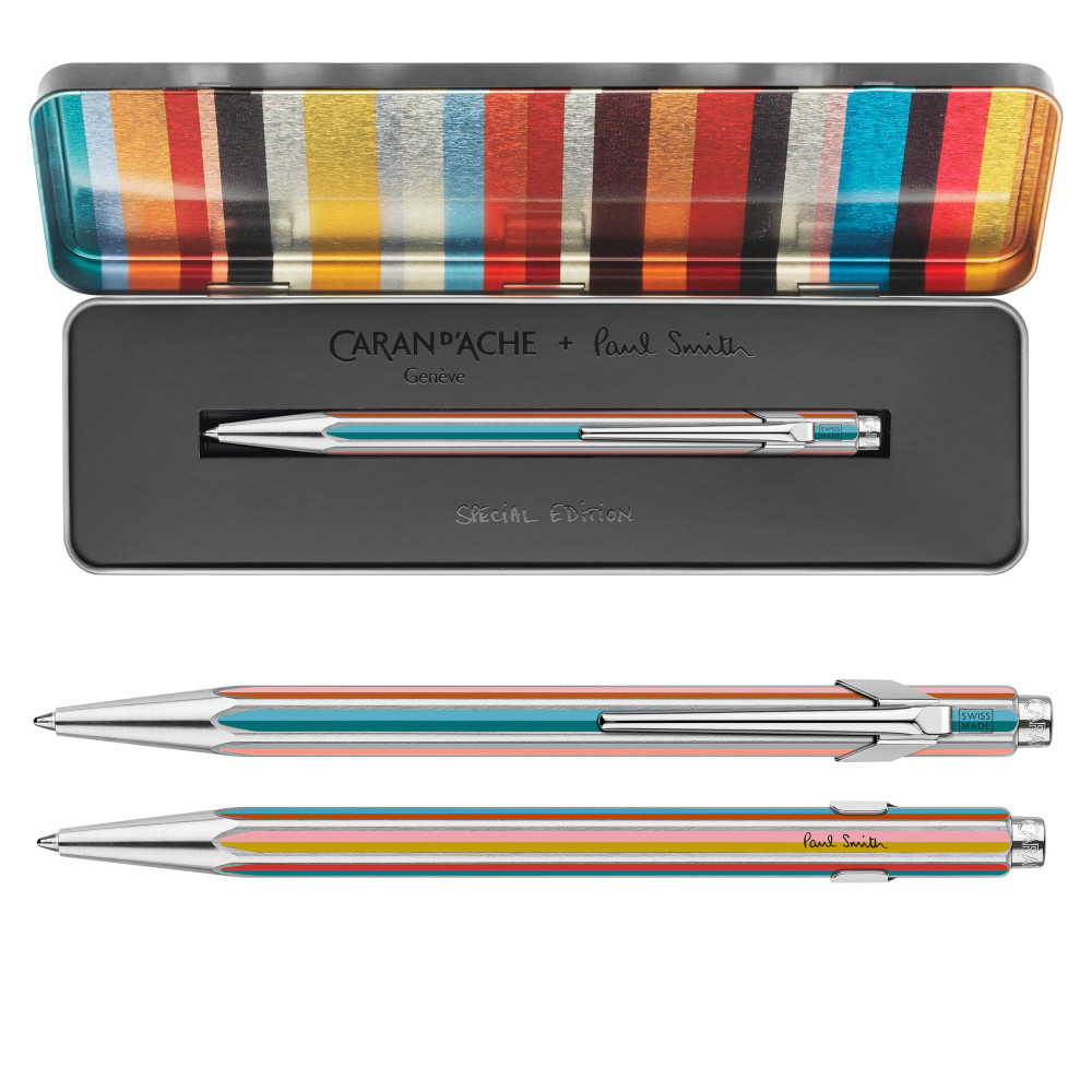 849 ballpoint pen Paul Smith Special Edition - Caran d'Ache - Silver