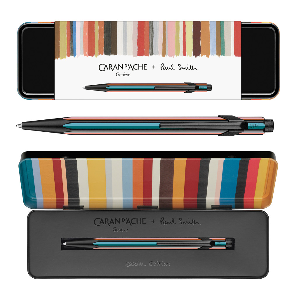 Długopis 849 Special Edition Paul Smith w etui - Caran d'Ache - Black