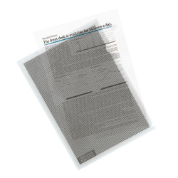 Camouflage folder A4 - PLUS - transparent