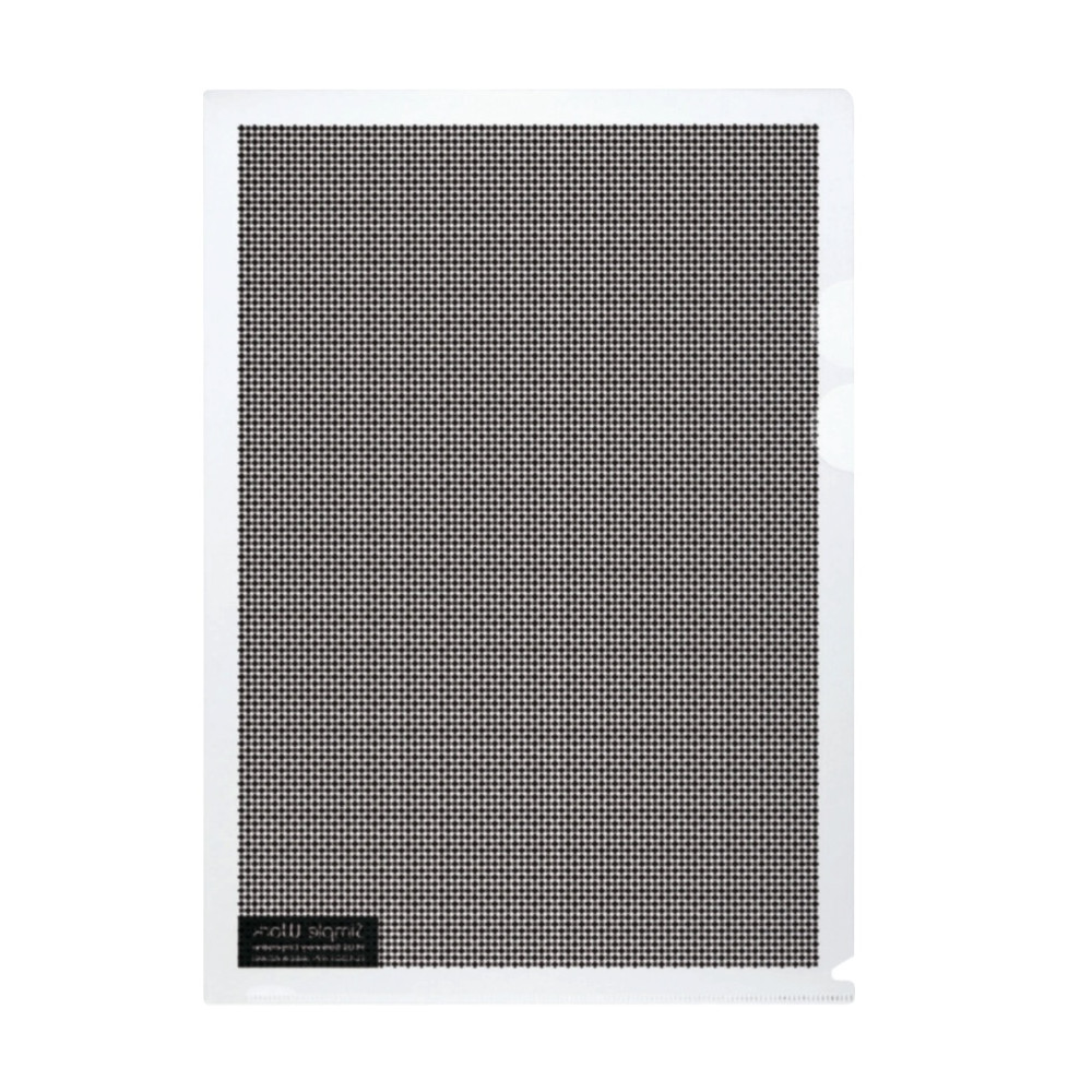 Camouflage folder A4 - PLUS - transparent