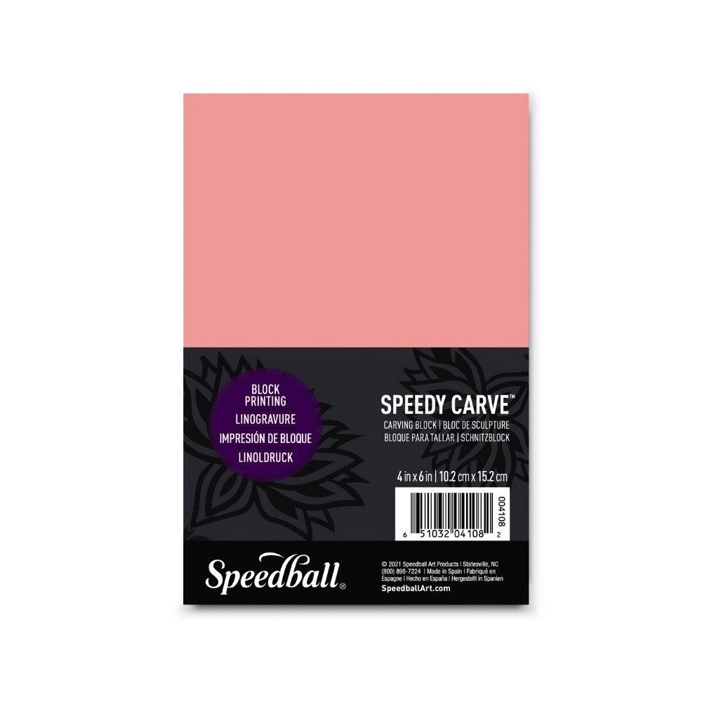 Block printing Speedy Carve block - Speedball - 10,2 x 15,2 cm