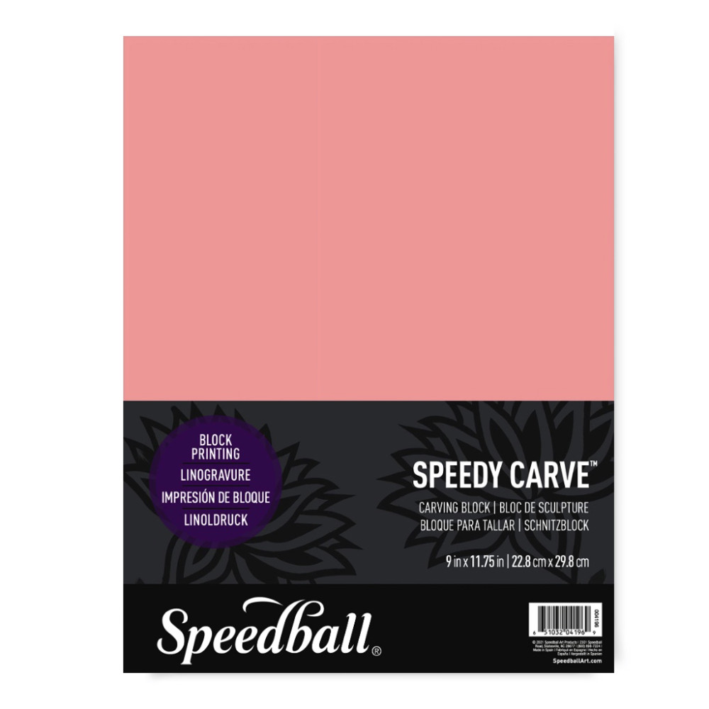 Płyta do linorytu Speedy Carve - Speedball - 22,8 x 29,8 cm