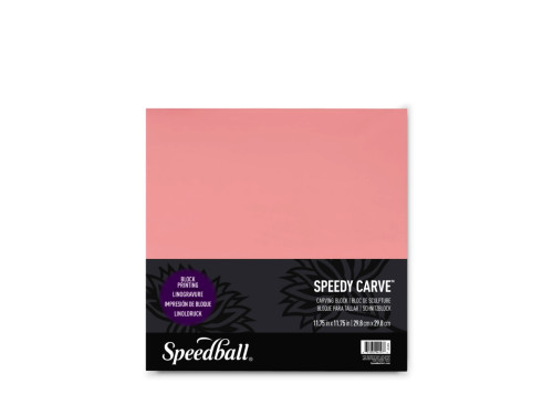 Płyta do linorytu Speedy Carve - Speedball - 29,8 x 29,8 cm