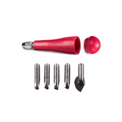 Zestaw dłutek do linorytu Linozip - Speedball - 6 szt.