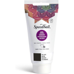 Farba do linorytu Block Printing Ink - Speedball - Black 75 ml