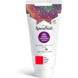 Farba do linorytu Block Printing Ink - Speedball - Red 75 ml