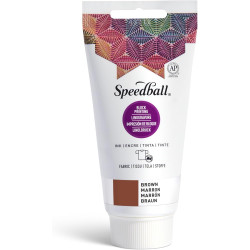 Farba do linorytu Block Printing Ink - Speedball - Brown 75 ml