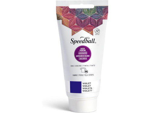 Farba do linorytu Block Printing Ink - Speedball - Violet 75 ml