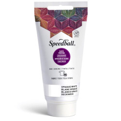 Farba do linorytu Block Printing Ink - Speedball - Opaque White 75 ml