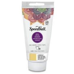 Fabric Block Printing Ink - Speedball - Cornsilk 75 ml