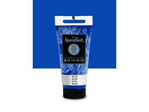 Farba do linorytu Water-Soluble Ink - Speedball - Blue 75 ml