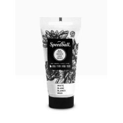 Farba do linorytu Water-Soluble Ink - Speedball - White 75 ml