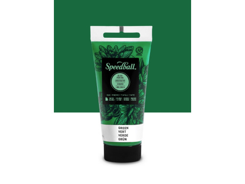 Water-Soluble Block Printing Ink - Speedball - Green 75 ml