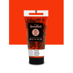 Farba do linorytu Water-Soluble Ink - Speedball - Orange 75 ml