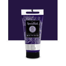 Farba do linorytu Water-Soluble Ink - Speedball - Violet 75 ml