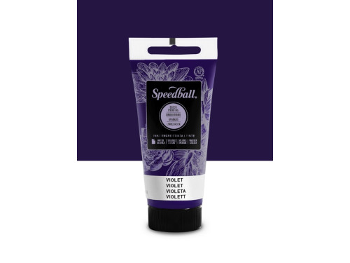 Water-Soluble Block Printing Ink - Speedball - Violet 75 ml