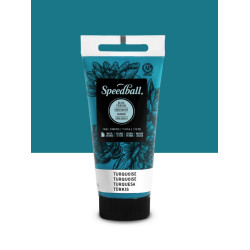 Farba do linorytu Water-Soluble Ink - Speedball - Turquoise 75 ml