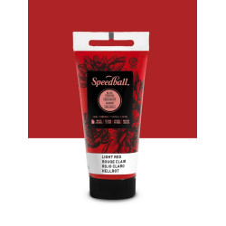 Farba do linorytu Water-Soluble Ink - Speedball - Light Red 75 ml