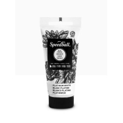 Water-Soluble Block Printing Ink - Speedball - Platinum White 75 ml