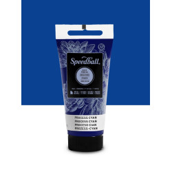 Farba do linorytu Water-Soluble Ink - Speedball - Process Cyan 75 ml
