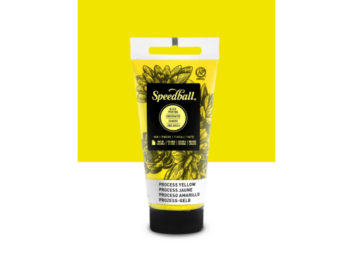 Farba do linorytu Water-Soluble Ink - Speedball - Process Yellow 75 ml