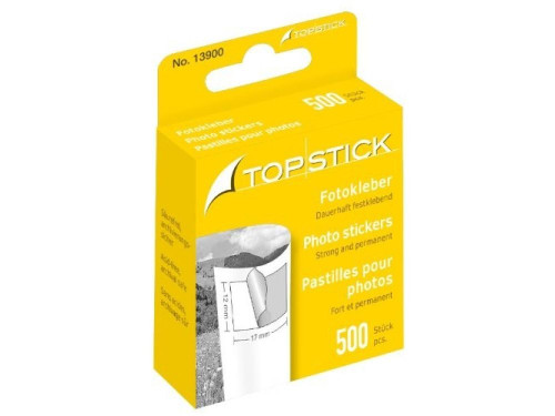 Top Stick Photo Stickers - 500 pcs.