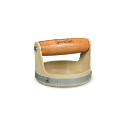 Docisk drukarski - Speedball - beżowy 10 cm
