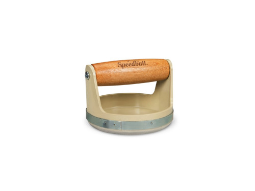 Docisk drukarski - Speedball - beżowy 10 cm